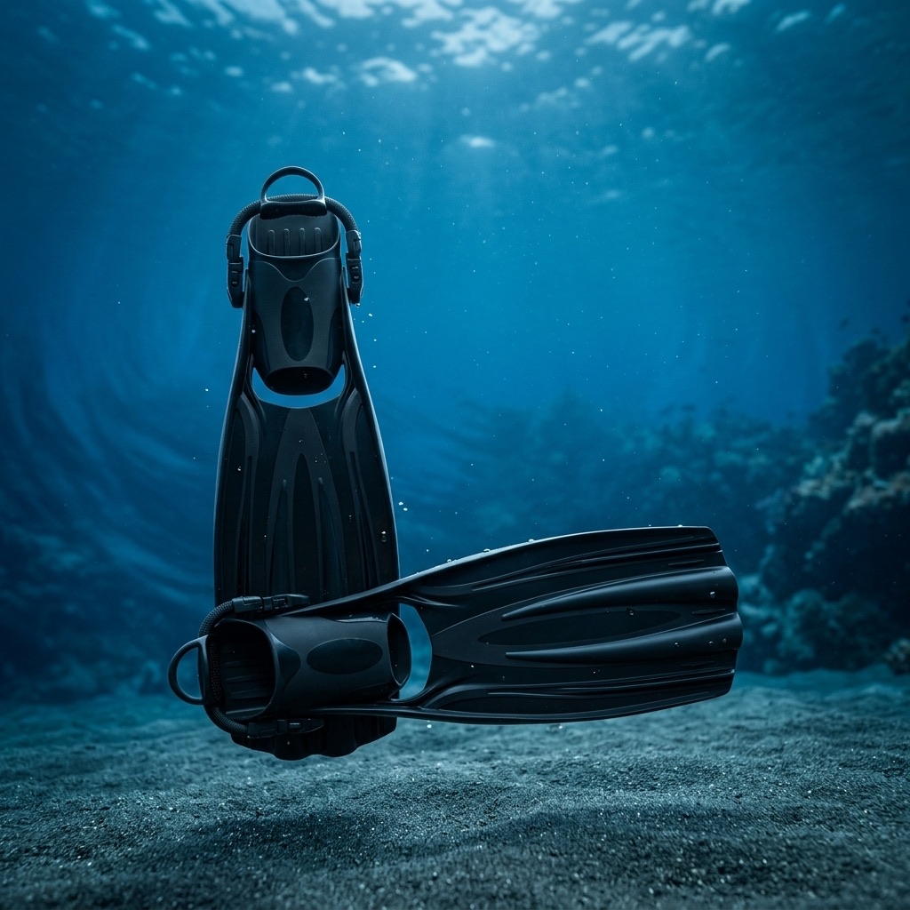 Aletas Marlin Scuba EBS – Profesionales de talón abierto para buceo
