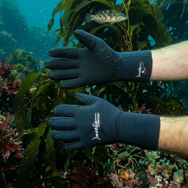 Guantes Marlin COMFORT negro 5 mm