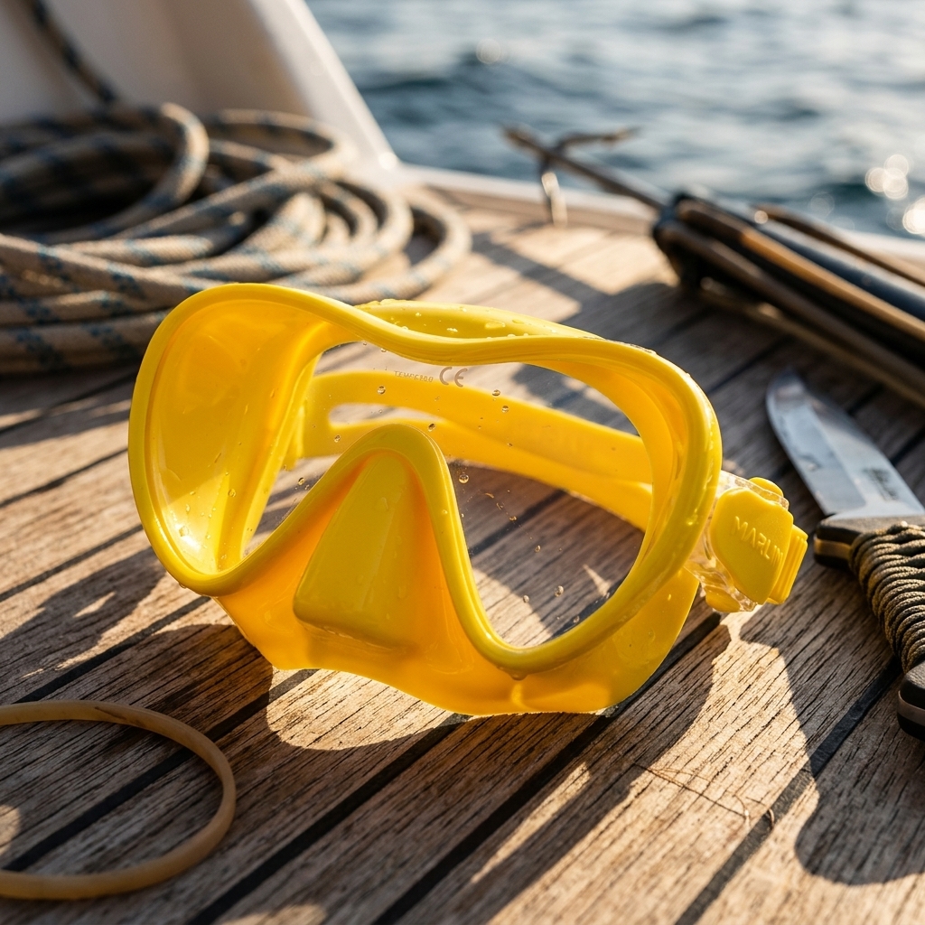 Máscara Marlin Frameless Duo Pesca Submarina, Buceo y Snorkel
