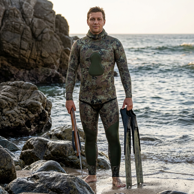 NEOPRENO MARLIN SKILUR PRO GREEN CAMU