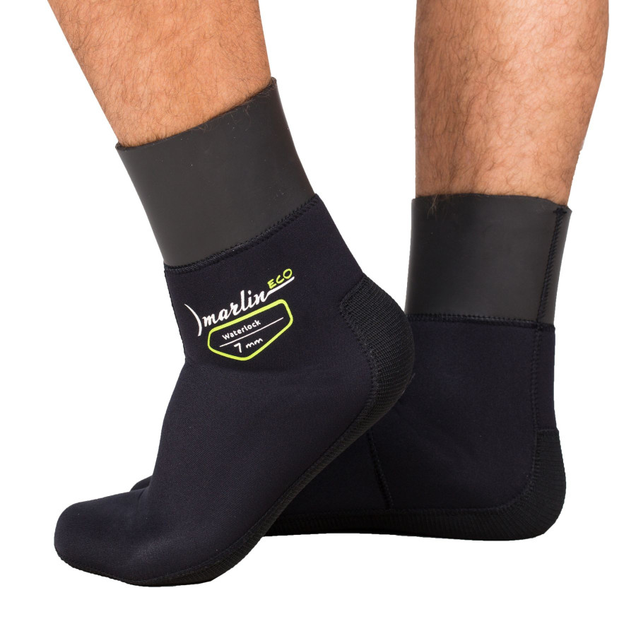Calcetines Marlin WATERLOCK ECO Neopreno Sandwich negros