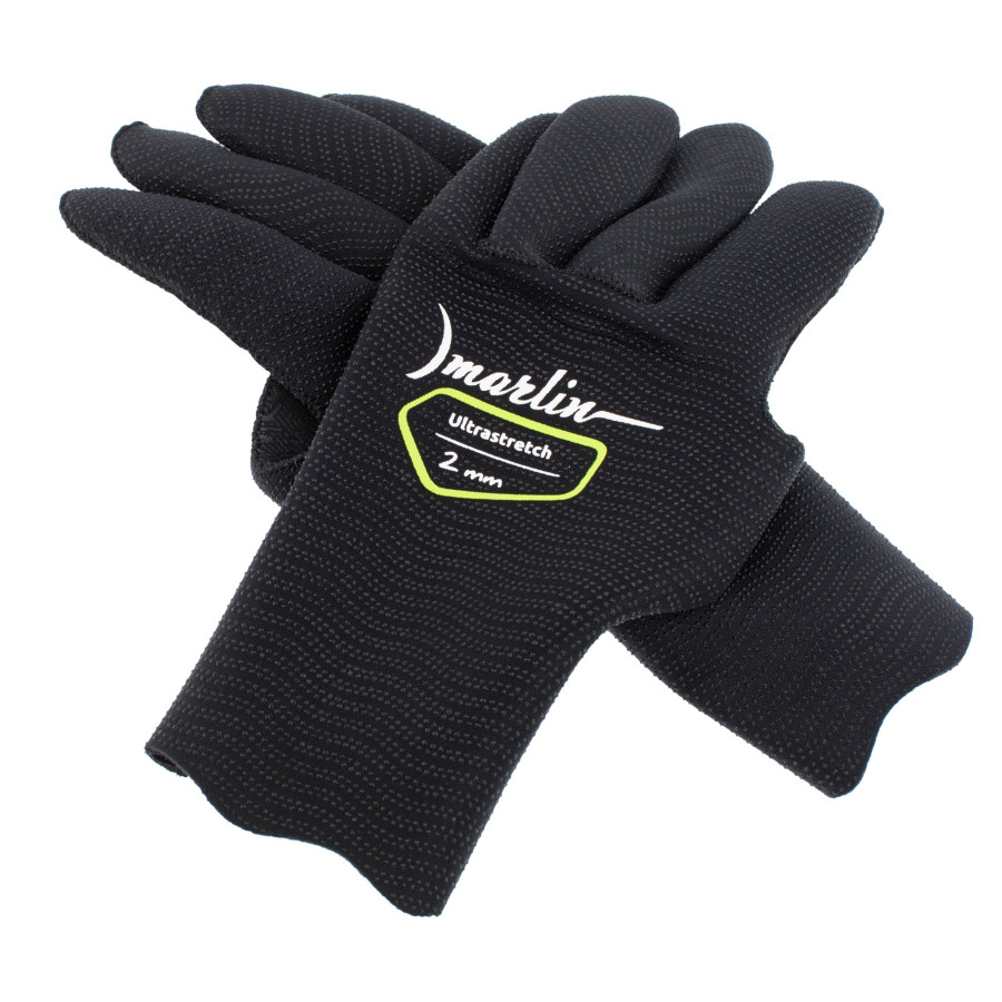 Guantes Marlin ULTRASTRETCH Negro (2 mm / 3 mm / 5 mm)