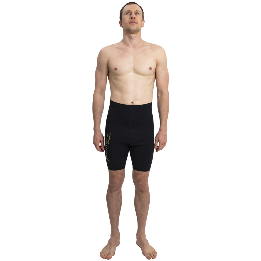 Pantalones cortos neopreno Marlin 2 mm negro | Marlinsubnorte
